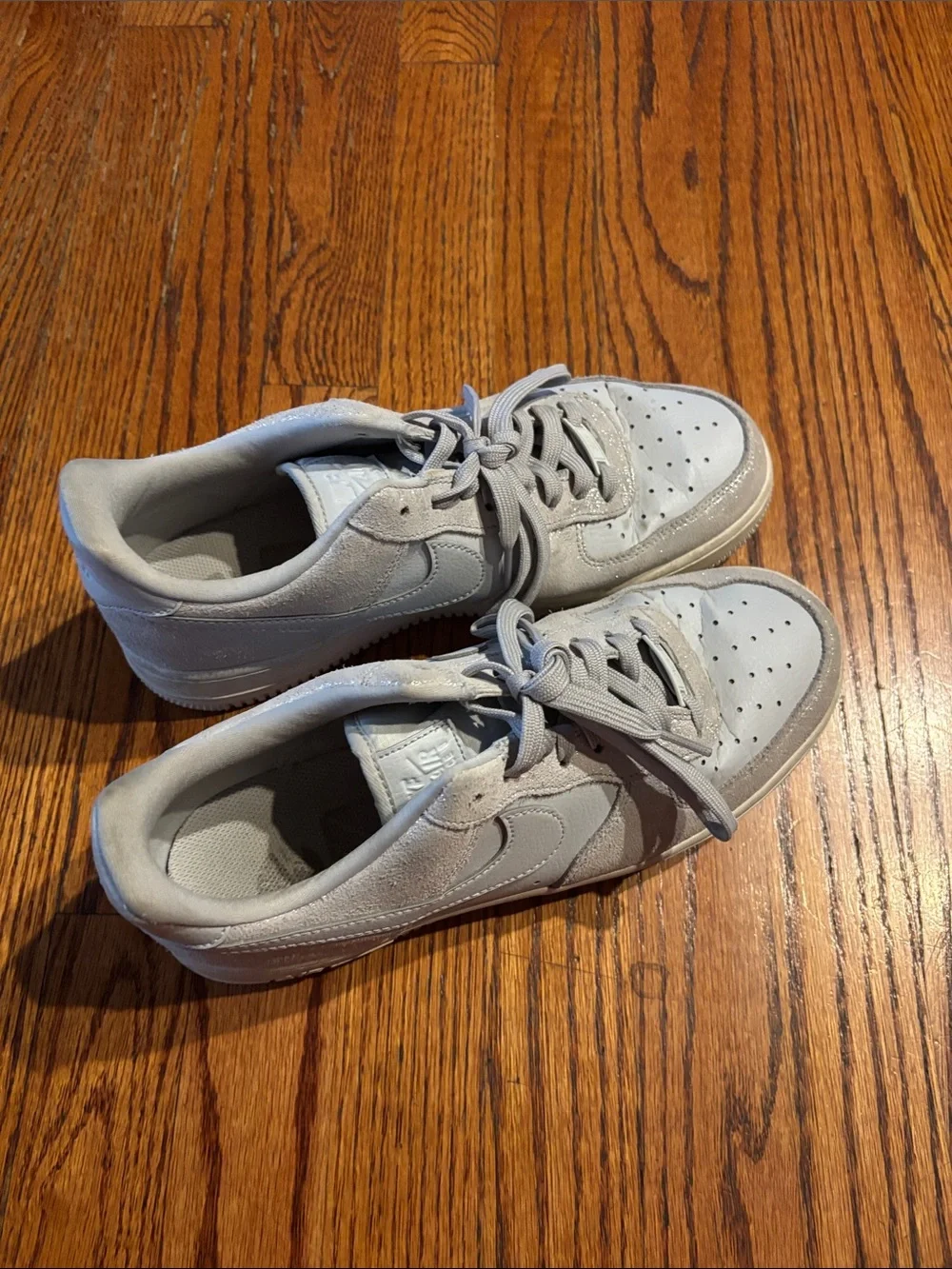 Nike Air Force 1 Low — Light Grayish blue/White
